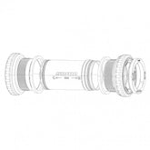 Sram Bottom Bracket Dub Spacer Kit MTB/Road V3 (Including 2.0 4.5 5 6.0 6.5 7.5 8.5 9.0 10.5 & 2 Pieces Of 2.5 3.0 5.5Mm) & 2 Standard Bsa 68 Al Spacers Bottom Bracket